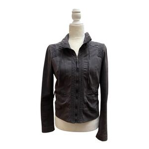 Anthropologie Marrakech Tamsyn Gray Lighweight Jacket Size Small Cotton